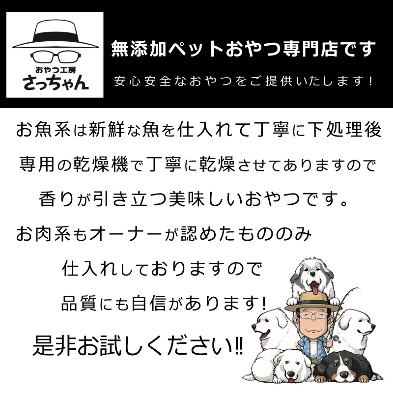 犬猫用　国産無添加おやつジャーキー　鰹スティック（魚）［143O10］_イメージ4