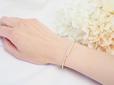 K18YG 0.50ctダイヤモンドブレスレットP3342