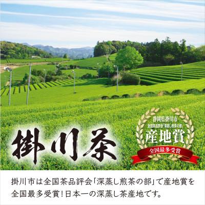 ふるさと納税 掛川市 【掛川茶】特上深蒸し煎茶「深蒸し茶の郷 掛川」100g×3本セット　お茶の葛野 |  | 02