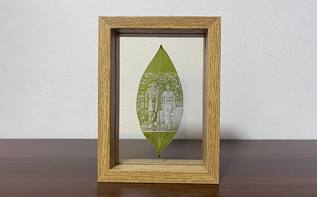 No.132 葉っぱ切り絵