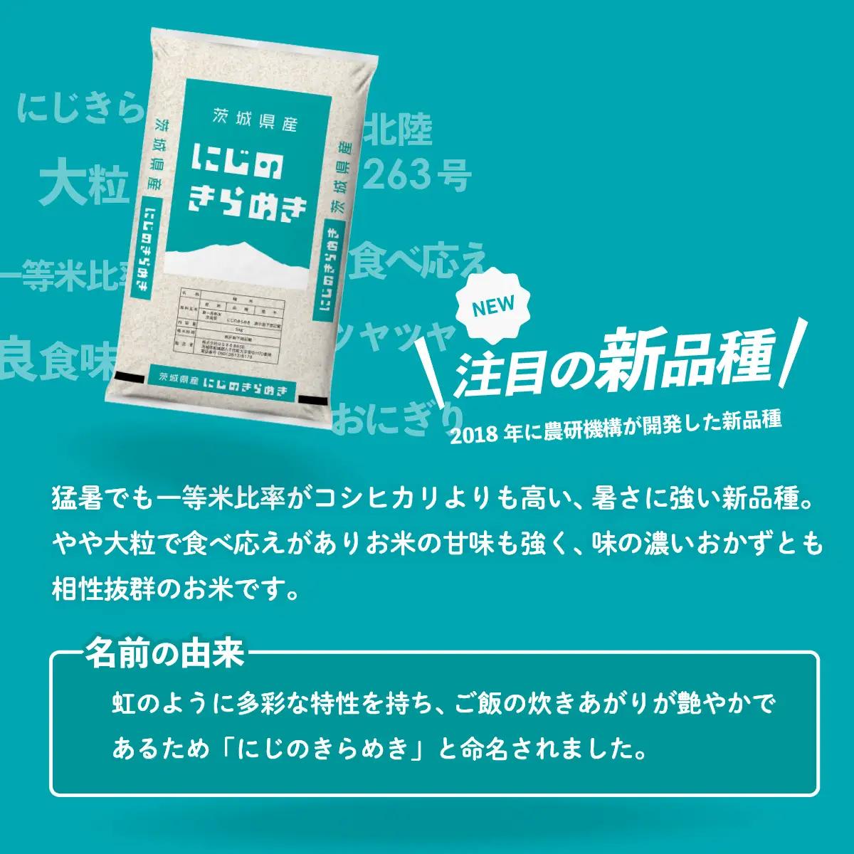 米 精米 令和7年産 にじのきらめき 5kg スピード発送