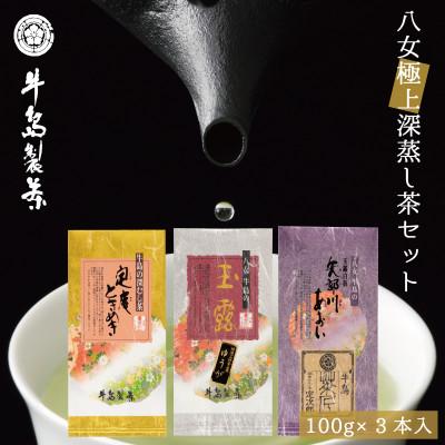 ふるさと納税 八女市 高級八女深蒸し茶セット(八女市)