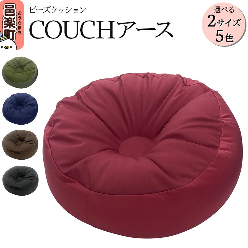 【ふるさと納税】ビーズクッション COUCHアース【選べる：サイズ×カラー】 CBC-45 CBC-55