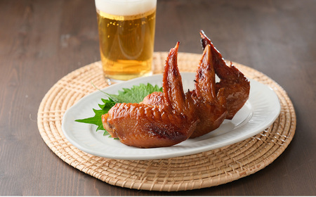 ビールがすすむ！中林商店の黒チョップ15本入り/手羽先 おつまみ No.1066