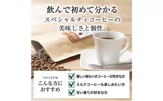 珈琲 スペシャルティーコーヒー豆【豆のまま】コロンビア エキセルソ Qグレード 600g