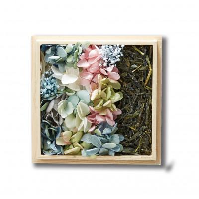ふるさと納税 宇治市 【お花とお茶葉のアレンジメント】茶和花(三室戸) |  | 01