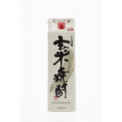 ふるさと納税 川崎市 特製 玄米焼酎35% 本格米焼酎 1800ml 紙パック 6本 小正醸造