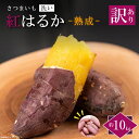 【ふるさと納税】【2025年1月より順次発送】【訳あり】農産物直売所「やさいの声」　先行予約　さつまいも　紅はるか　熟成　洗い　約10kg(EK-13)