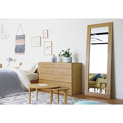 ふるさと納税 筑後市 プレーンミラー89WO【高野木工】