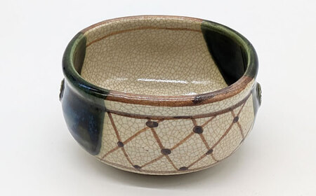 【瀬戸焼】織部印花四方小鉢ペア 2個セット 【山長陶苑】 / 小鉢 小皿 皿 食器 和食器 / 瀬戸市[BBBH052]