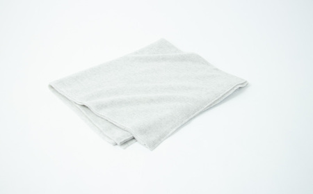 【UTOカシミヤ】天使のストール 大判サイズ 【 ライトグレー 】オールシーズン おすすめ 岩手県 北上市 Q0240 （UTO）