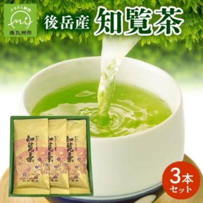 ふるさと納税 南九州市 後岳産知覧茶3本セット