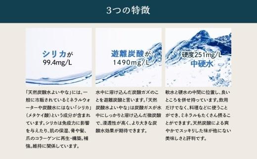 【お中元用】天然炭酸水YOIYANA　500ml×24本