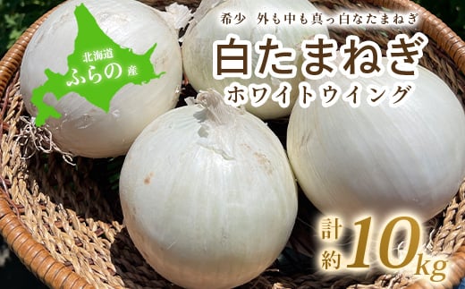
            ＜先行受付＞10月より順次発送＜北海道ふらの産＞ 白玉ねぎ約10kg【1258411】
          
