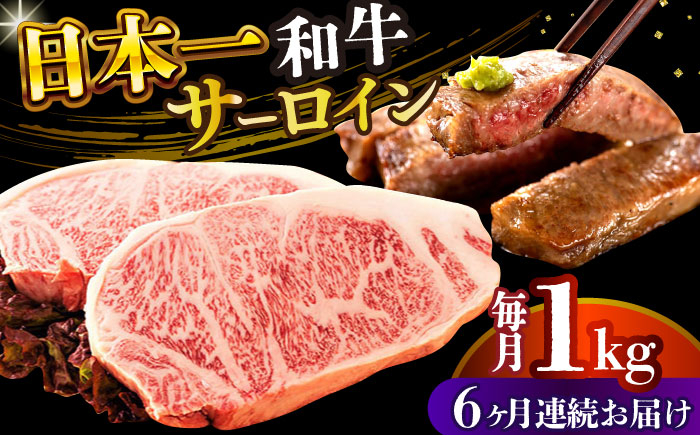
                  【全6回定期便】【A4～A5】長崎和牛サーロインステーキセット　1kg（250g×4枚）【株式会社 MEAT PLUS】 [DBS091]長崎和牛 和牛 国産 牛肉  長崎和牛 サーロイン ステーキ セット 1kg 250g 4枚6回定期便 定期便 6回
                