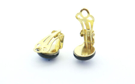 【美濃焼】 白むら タイル イヤリング 直径10mm 瑞浪市 / TILEmade タイル アクセサリー ハンドメイド [AZCD061]