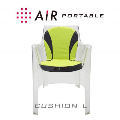 ふるさと納税 近江八幡市 【nishikawa/西川】[エアーポータブル]クッションL(イエロー) |  | 01