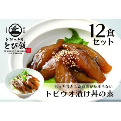 ふるさと納税 屋久島町 とびっきり、とび飯。【トビウオ漬け丼の素】12食セット