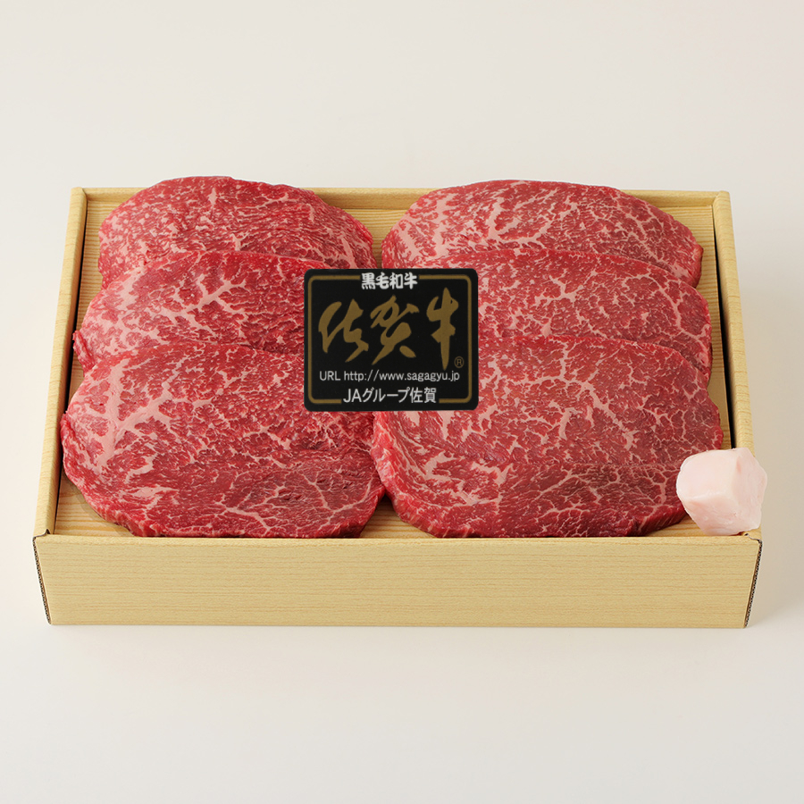 佐賀牛もも肉　ステーキ用もも肉600ｇ（6枚切）