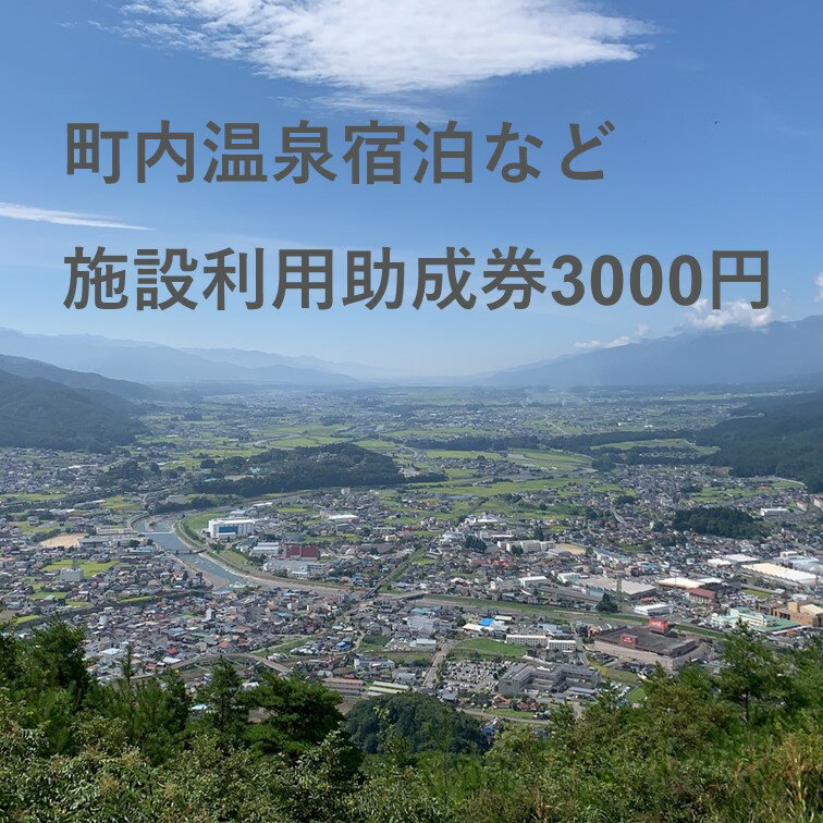 【ふるさと納税】001 町内施設利用助成券