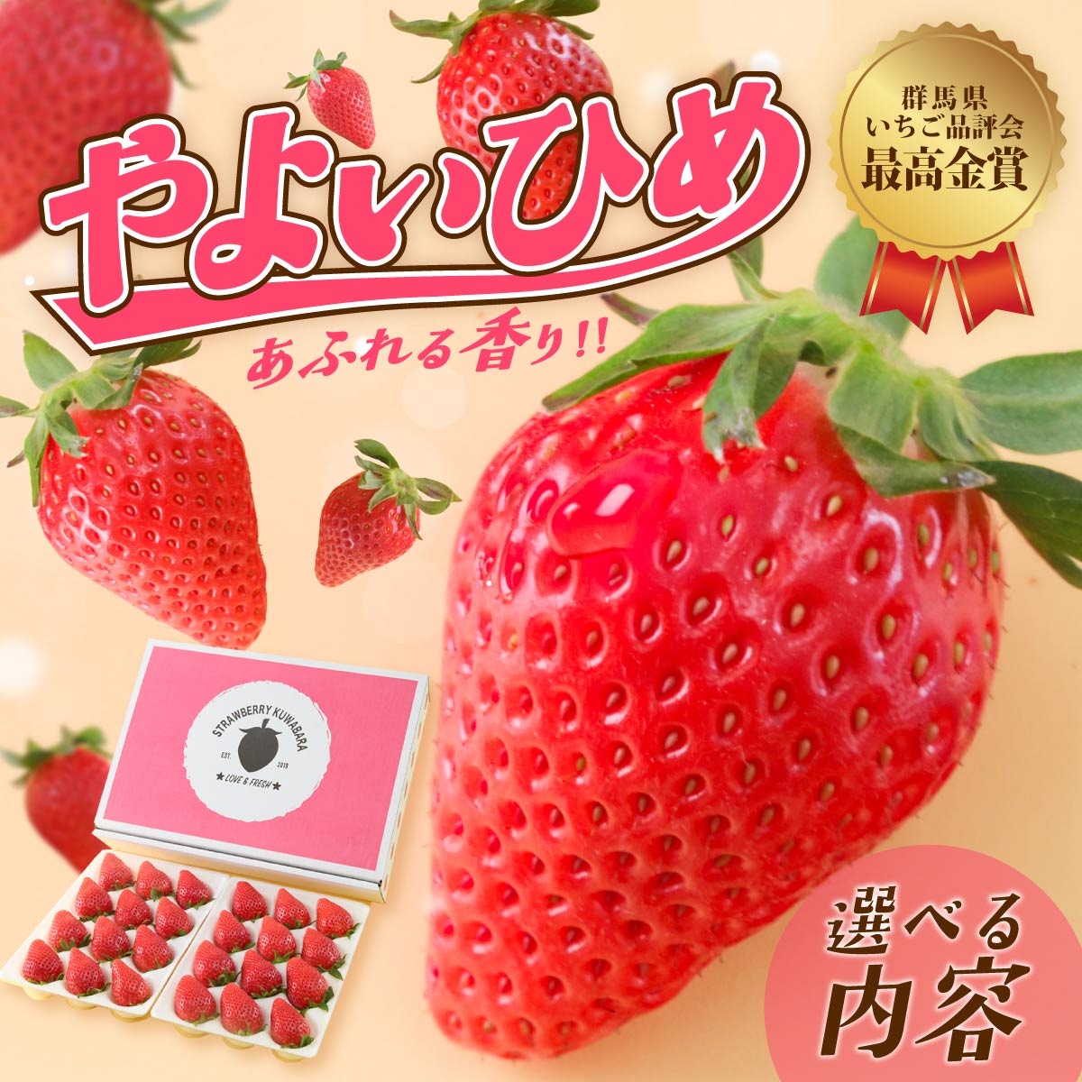 【ふるさと納税】いちご やよいひめ 選べる内容 400g 800g 定期便 いちご品評会最高金賞受賞 ｜感動体験 大粒 高評価 非日常 完熟 新鮮 朝採れ やみつき 人気 高品質 たっぷり 贈答 土耕 完熟 旬 産地直送 甘い あまい 人気 高糖度 ごほうび プレゼント 群馬県 前橋市