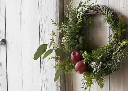SL0255　自然の香りのクリスマスリース「NOEL」 2025