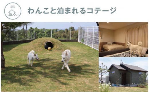 
                  ONIWAご利用券 9,000円＜ゆったり空間で贅沢キャンプ わんこと泊まれるコテージ＞
                