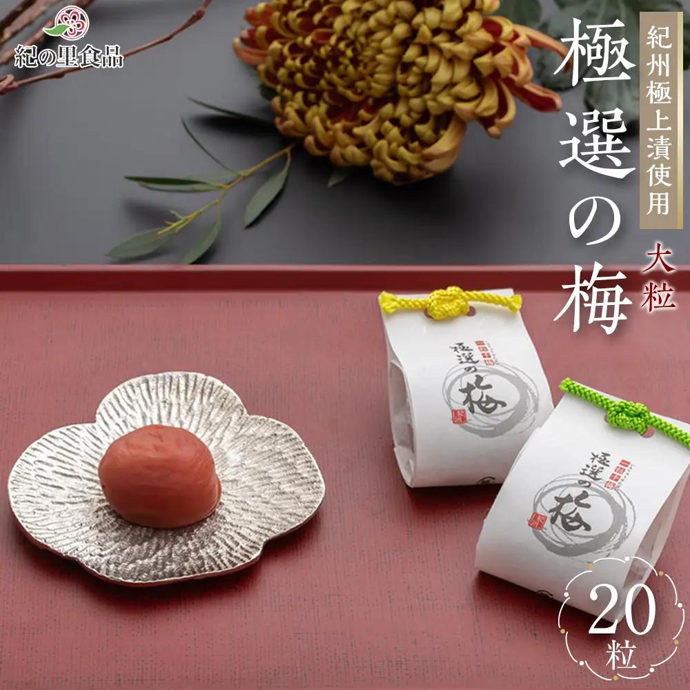 極選の梅 木箱 1箱20粒入り ［Kn12］