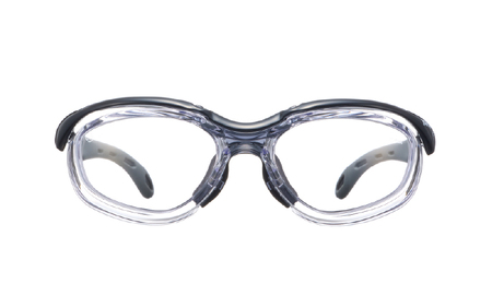 YAMAMOTO二眼形保護めがね【YS-390】　BLK 〈装着性を追求したジャパンフィット設計〉