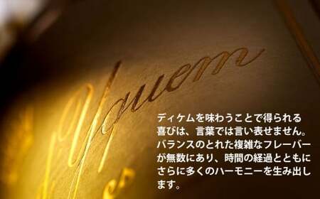 福智山ダム熟成 最高峰 貴腐ワイン白 シャトーディケム 2021年 750ml×1本 FD181【2025年4月上旬発送開始】熟成ワイン ワイン 酒 お酒