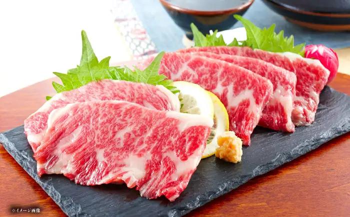 熊本 馬刺し 霜降り (中トロ) 計約1kg(約50g×20個)  馬刺し[AYAN021]