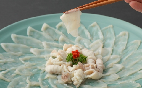 頑固親父のこだわりトラフグ刺しふぐ鍋セット・ふぐ寿司付き（6人前）［冷蔵］ふぐ料理・鮨　光