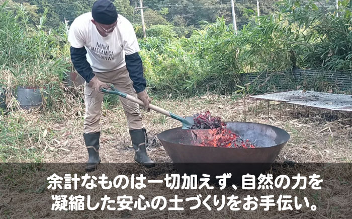 ポーラス竹炭 40L （畑・園芸用）ガーデニング 家庭菜園 土壌改良 観葉植物 国産 三次市 / おすぎん家 [APDE002]