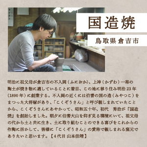 【国造焼】飛鉋6寸皿セット【2枚】 食器 和食器 皿 焼き物 鳥取県 倉吉市