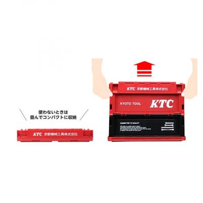 ふるさと納税 久御山町 KTC 折りたたみコンテナ20L(レッド) [YG-195] |  | 02