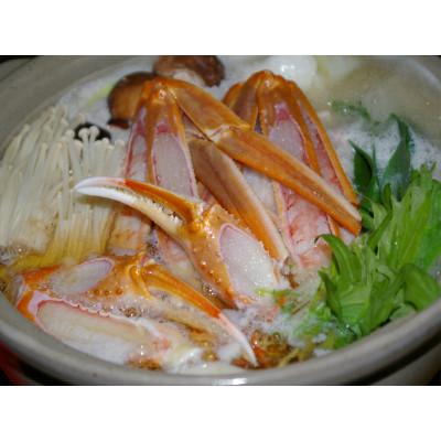 ふるさと納税 京丹後市 調理済 松葉蟹カニスキセット【訳あり】約四人前(中大サイズ800〜900g2匹入り) |  | 03