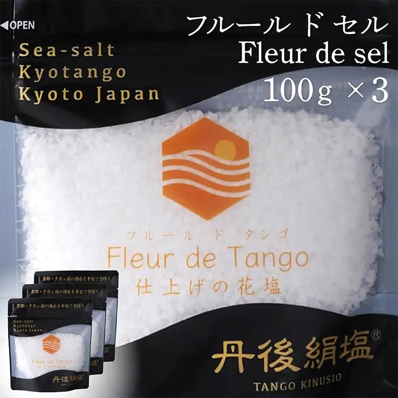 天然塩 フルールドセル 100g×3袋 調味料 丹後絹塩
