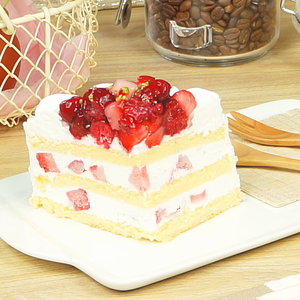 苺とラズベリーのショートケーキ 5号 / スイーツ ケーキ お菓子 デザート[AFAK057]