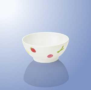 メラミン食器 べじふる 6点 セット ／ 国際化工 子供食器 小皿 茶碗 食器 カップ スプーン フォーク 食洗器対応 耐熱 保育園 幼稚園 こども園 奈良県 御所市