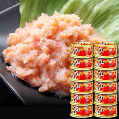 ふるさと納税 亘理町 【 カニ 缶詰 】 紅ずわいがに ほぐし身 缶詰 100g×12缶セット ＜ マルヤ水産 ＞