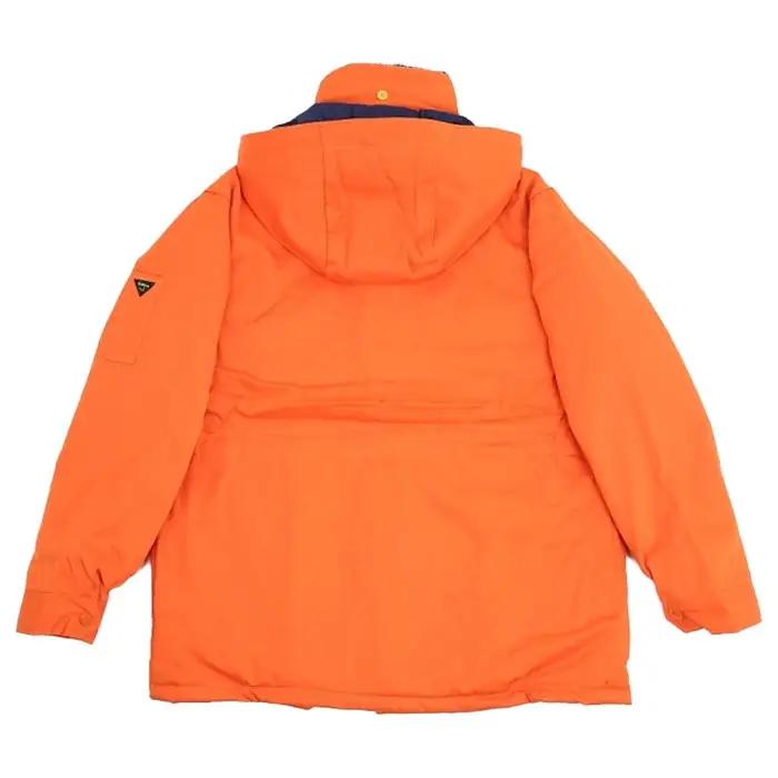 【-30℃に耐える】冷凍倉庫用防寒コート7300（オレンジ/M） No.1033-01