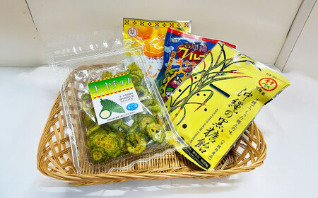 お菓子 詰め合わせ 沖縄市のお菓子 お試し詰め合わせセット (ゴーヤチップス＆飴玉3袋)  6000円 BCBE003