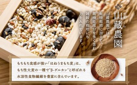 飛騨高山で有機栽培した「もち麦」はねうまもち 1kg | もち麦 雑穀 もち麦 JC016