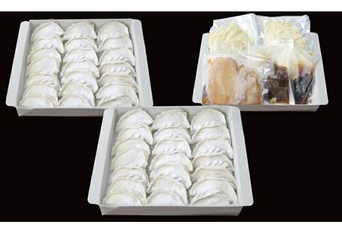 一番亭の冷凍餃子42個セット+正油らーめん2食セット【 ぎょうざ 静岡県 三島市 】