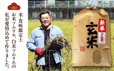 【玄米】あきたこまち 5kg【令和7年産】愛媛県大洲市/稲工房案山子 [AGAV023]
