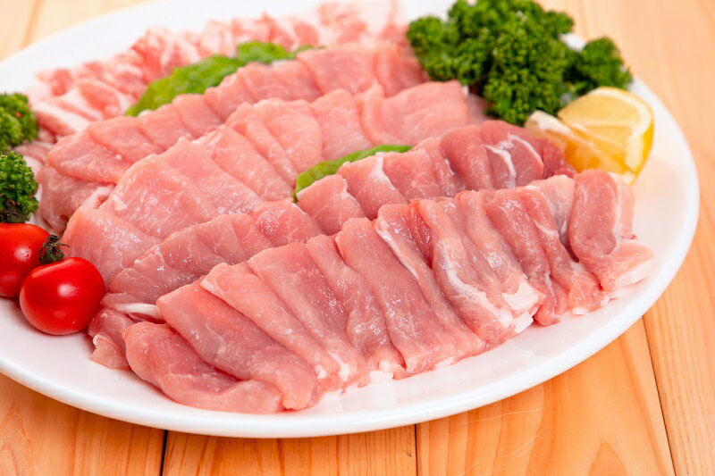 【ふるさと納税】麓山高原豚ロース焼肉用230g、麓山高原豚バラ焼肉用290g、麓山高原豚モモ焼肉用320g