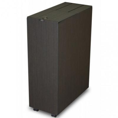 ふるさと納税 かつらぎ町 バスク キッチンペール 45L ブラック 職人が手掛けるキッチンにおすすめの木目調ゴミ箱