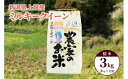 【ふるさと納税】令和6年産「ミルキークイーン」新潟県上越産 精米3kg(1袋)　お届け：ご注文後、2～3週間を目途に順次発送いたします。