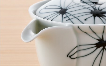 【波佐見焼】 パキラシリーズ ハッピー急須 ティーポット 陶器 食器 皿 【まるしん】 [WD22]  波佐見焼