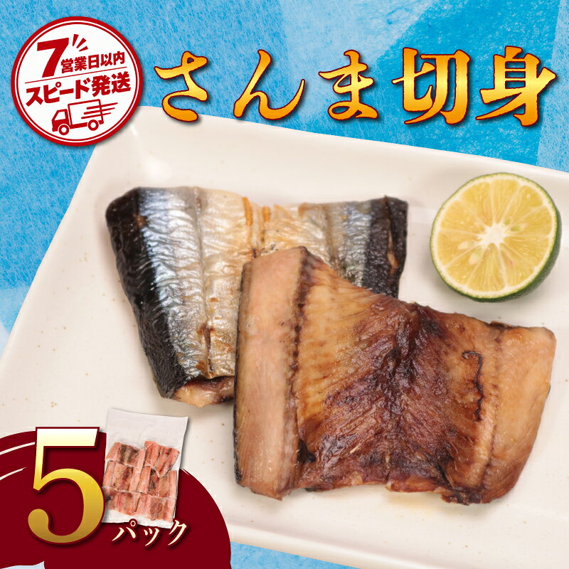 【ふるさと納税】 【スピード配送】 さんま 5パック 切身 真空 パック さんま開き 切り身 秋刀魚 サンマ 個包装 プレゼント 贈り物 贈答 家庭用 弁当 おかず おつまみ 魚介 ご飯 冷凍 惣菜 小分け 使いやすい 便利 銚子 干物 お取り寄せ ふるさと納税 千葉県 銚子市 齊藤商店